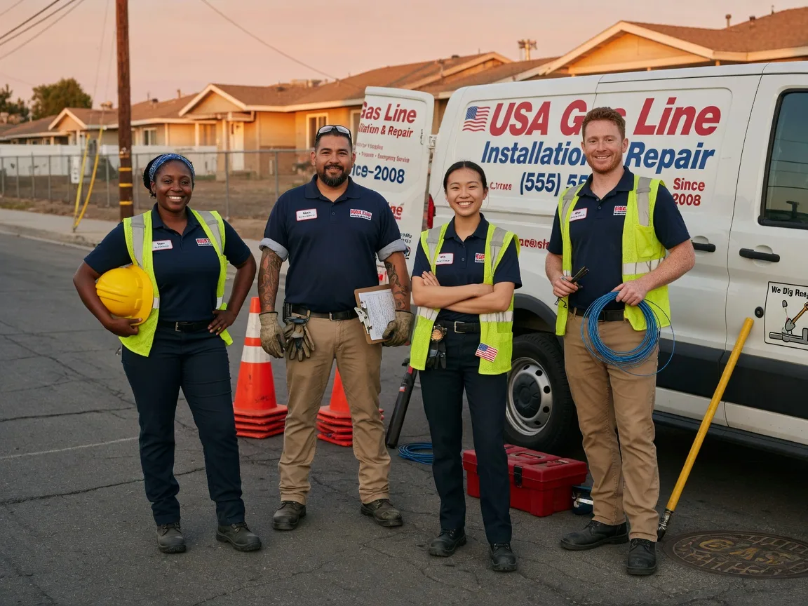 Gas Line Installation company in Malakoff, TX